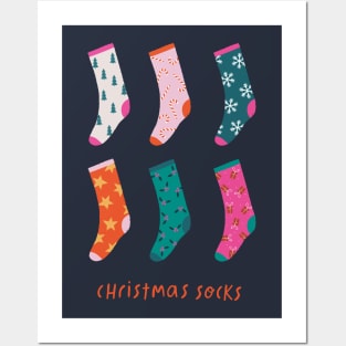 Christmas Socks Posters and Art